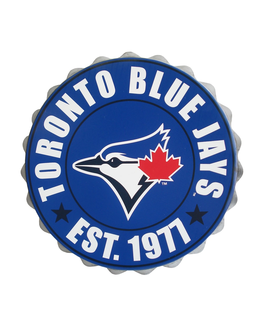 Bottle Cap Wall Logo- Toronto Blue Jays