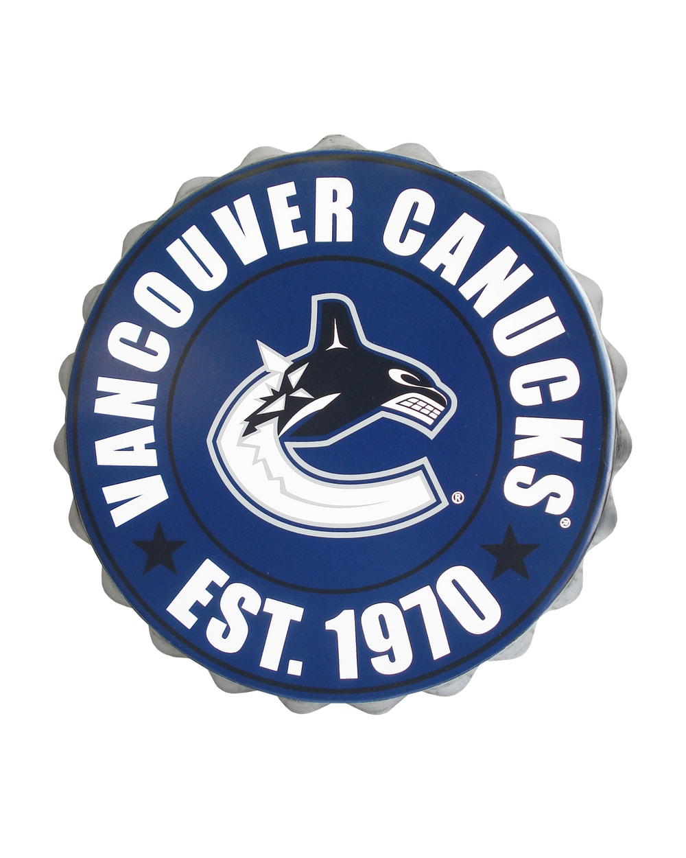 NHL Bottle Cap Wall Logo
