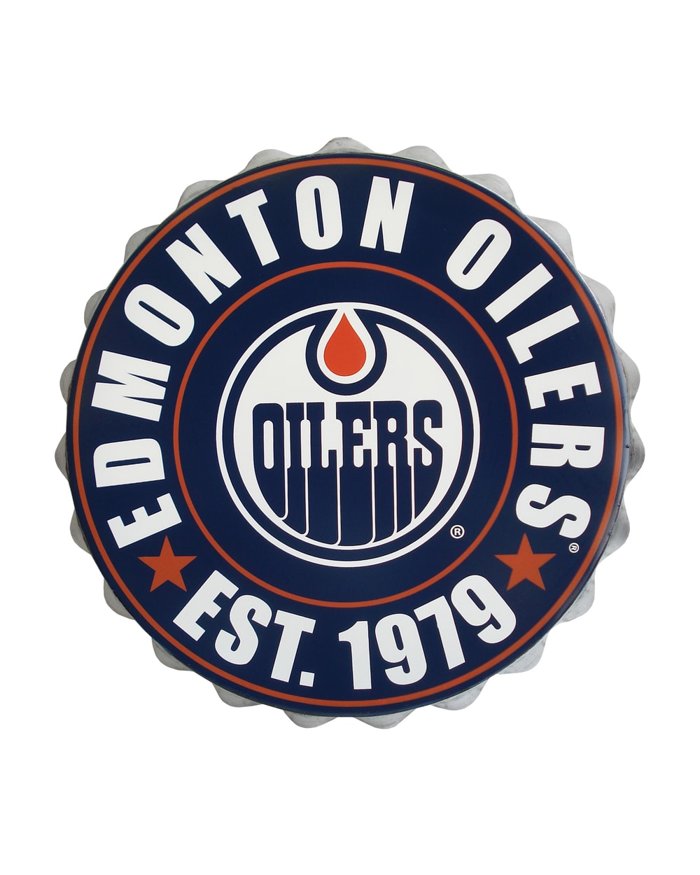 NHL Bottle Cap Wall Logo