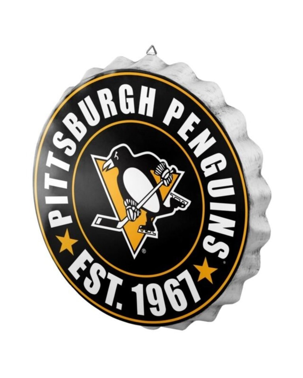 NHL Bottle Cap Wall Logo