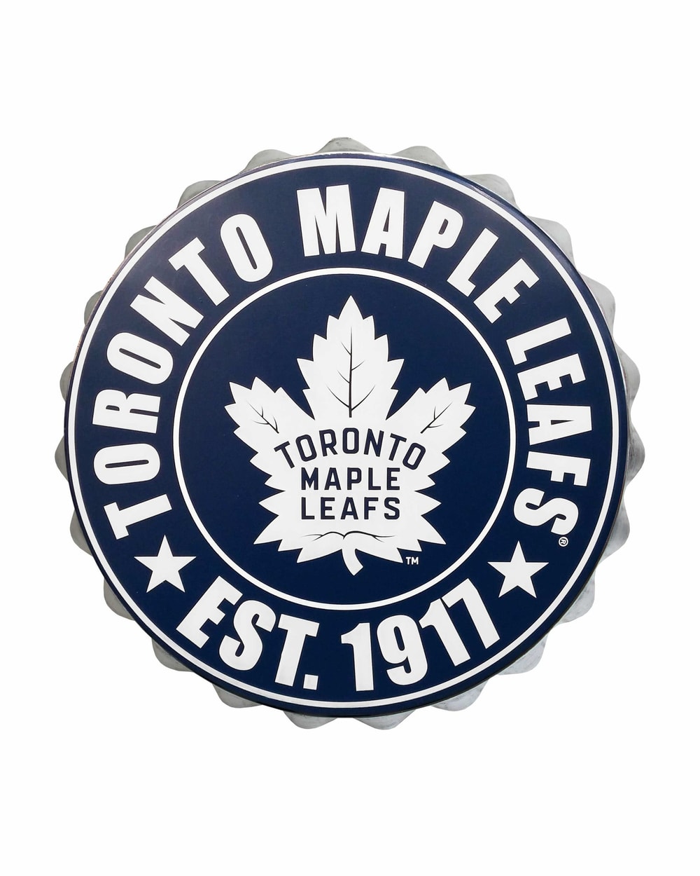 NHL Bottle Cap Wall Logo