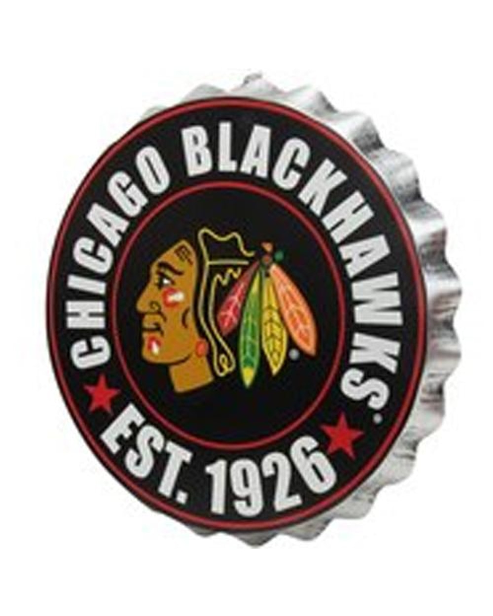 NHL Bottle Cap Wall Logo