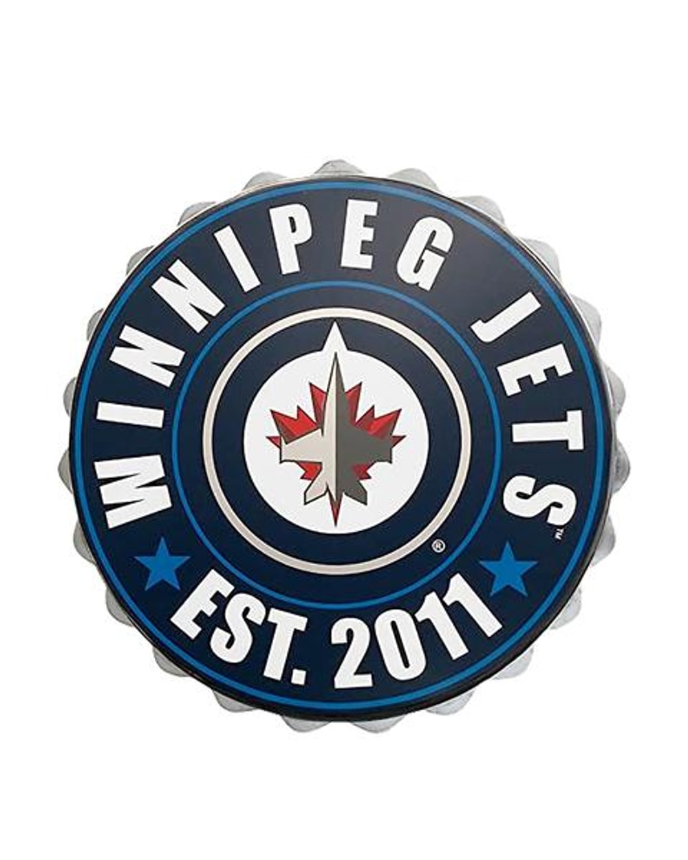 NHL Bottle Cap Wall Logo