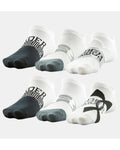 Under Armour Boy's Essential Lite No-Show Socks - 6 Pack
