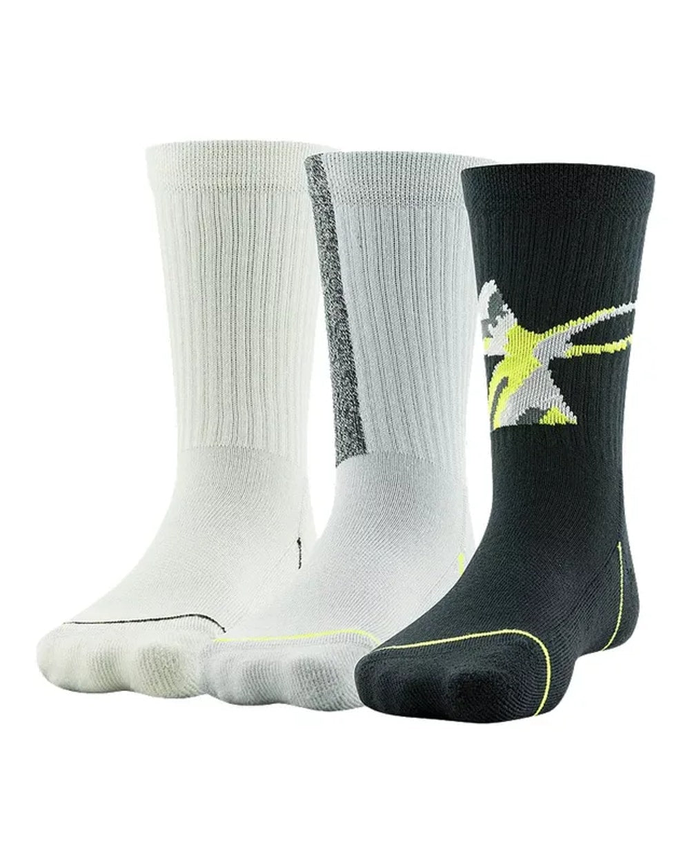 Boy's Phenom Crew Socks - 3 Pack