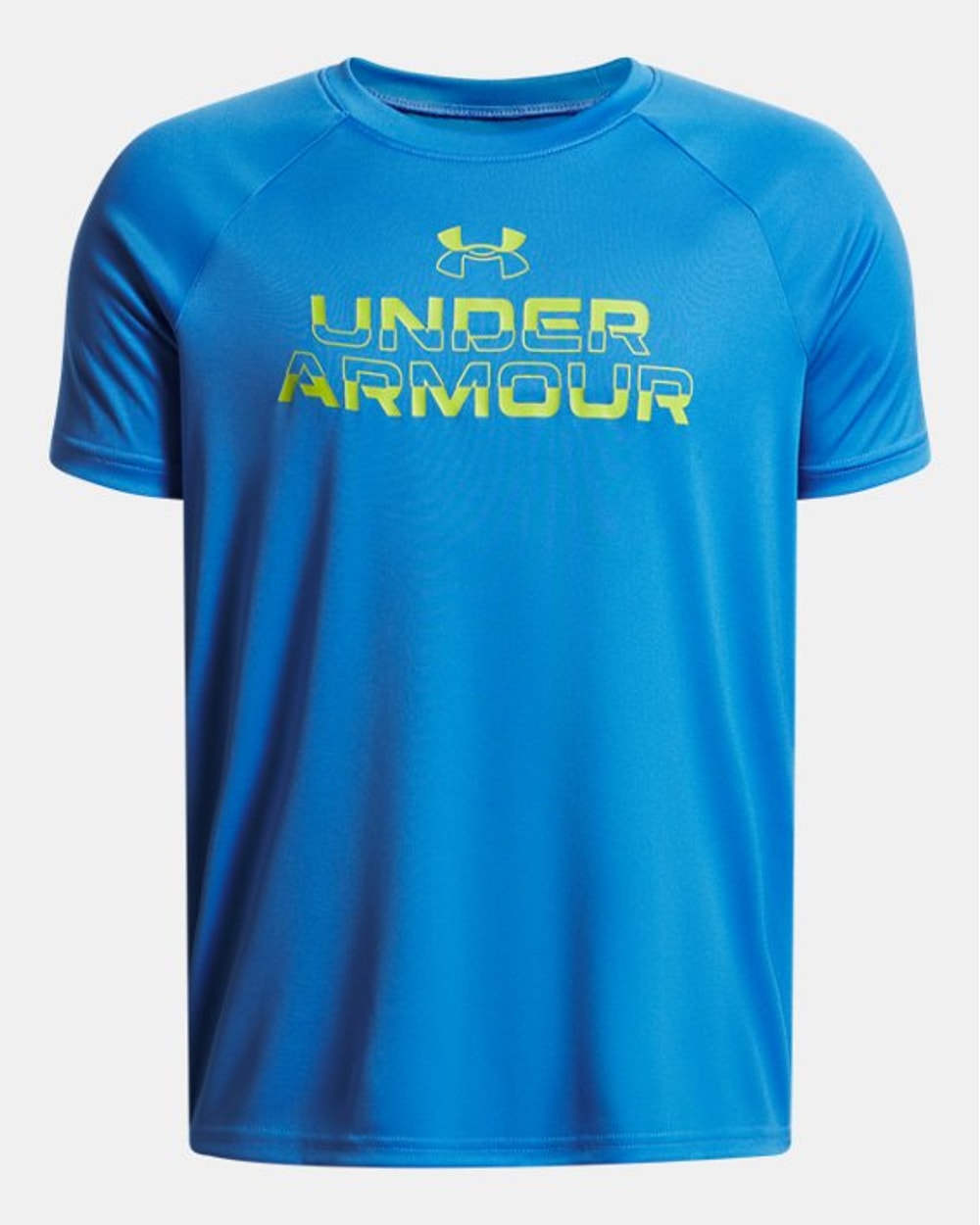 Under Armour Boy's Tech Split Wordmark Short Sleeve
