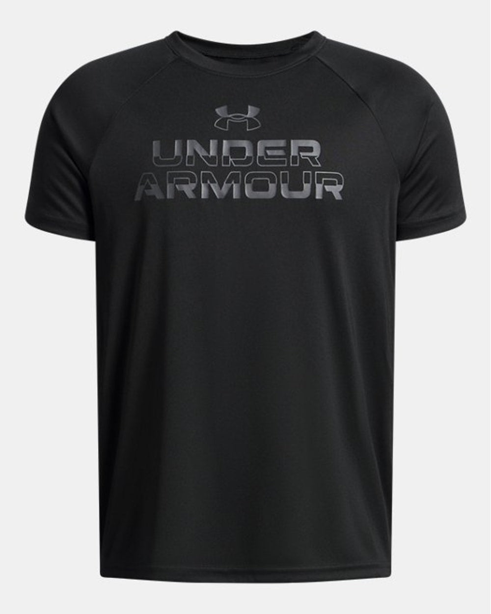 Under Armour Boy's Tech Split Wordmark Short Sleeve