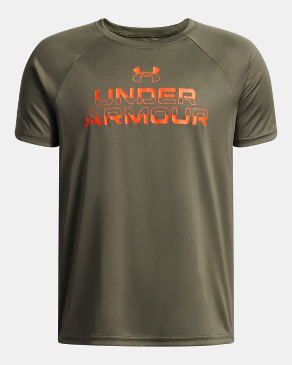 Under Armour Boy's Tech Split Wordmark Short Sleeve