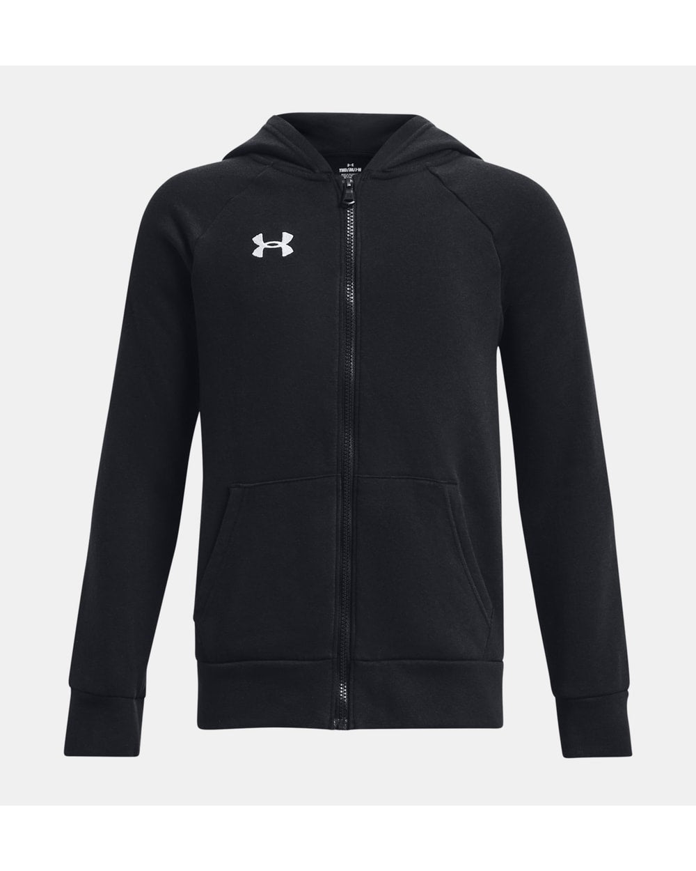 Boys' UA Rival Fleece Full-Zip Hoodie