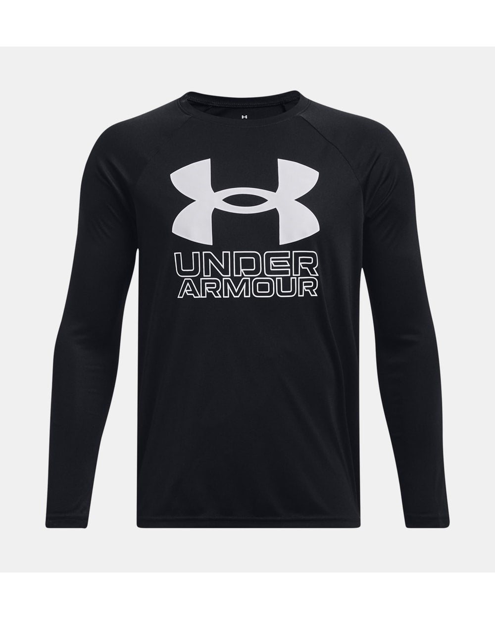 Boys' UA Tech Hybrid Print Fill Long Sleeve