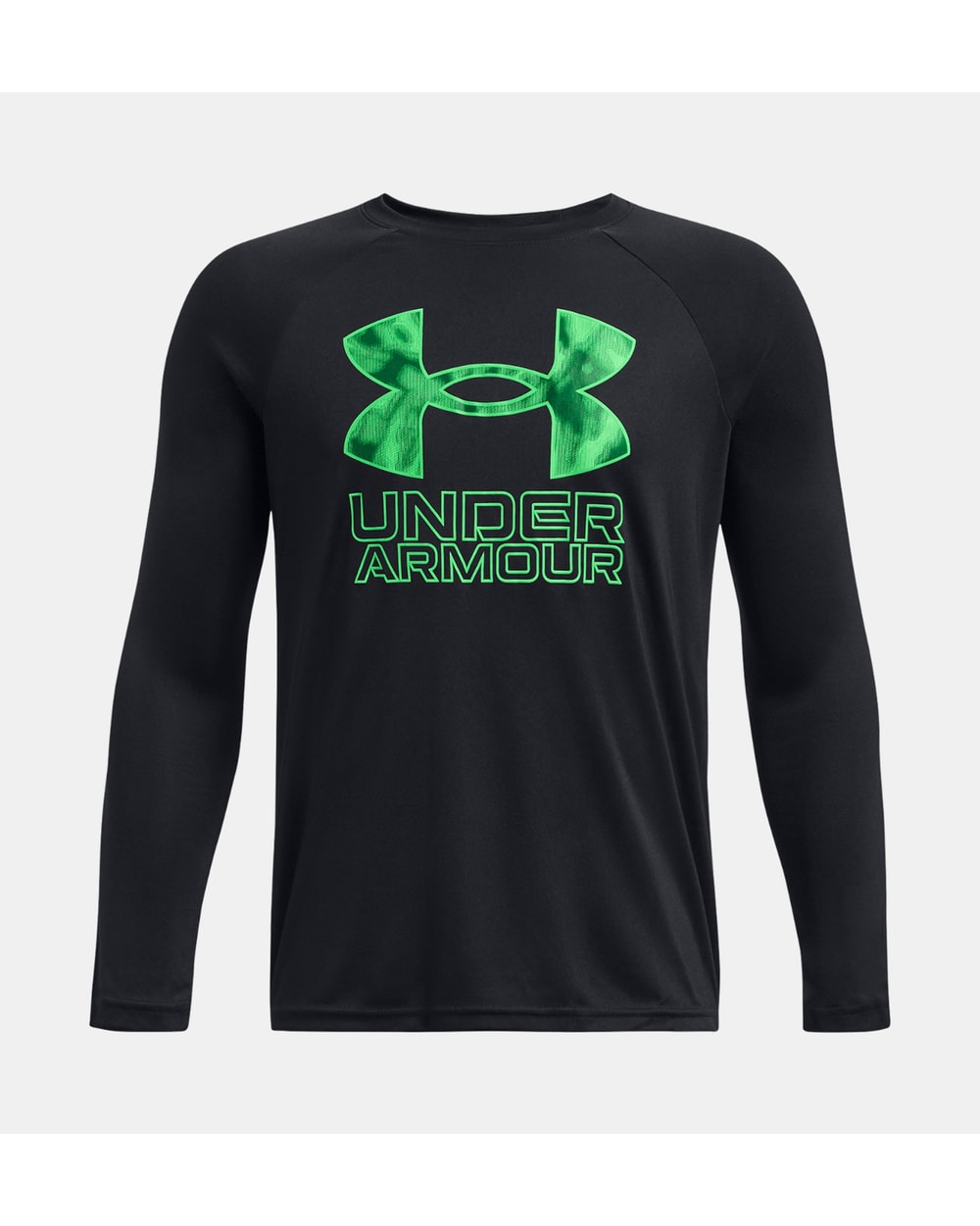 Boys' UA Tech Hybrid Print Fill Long Sleeve