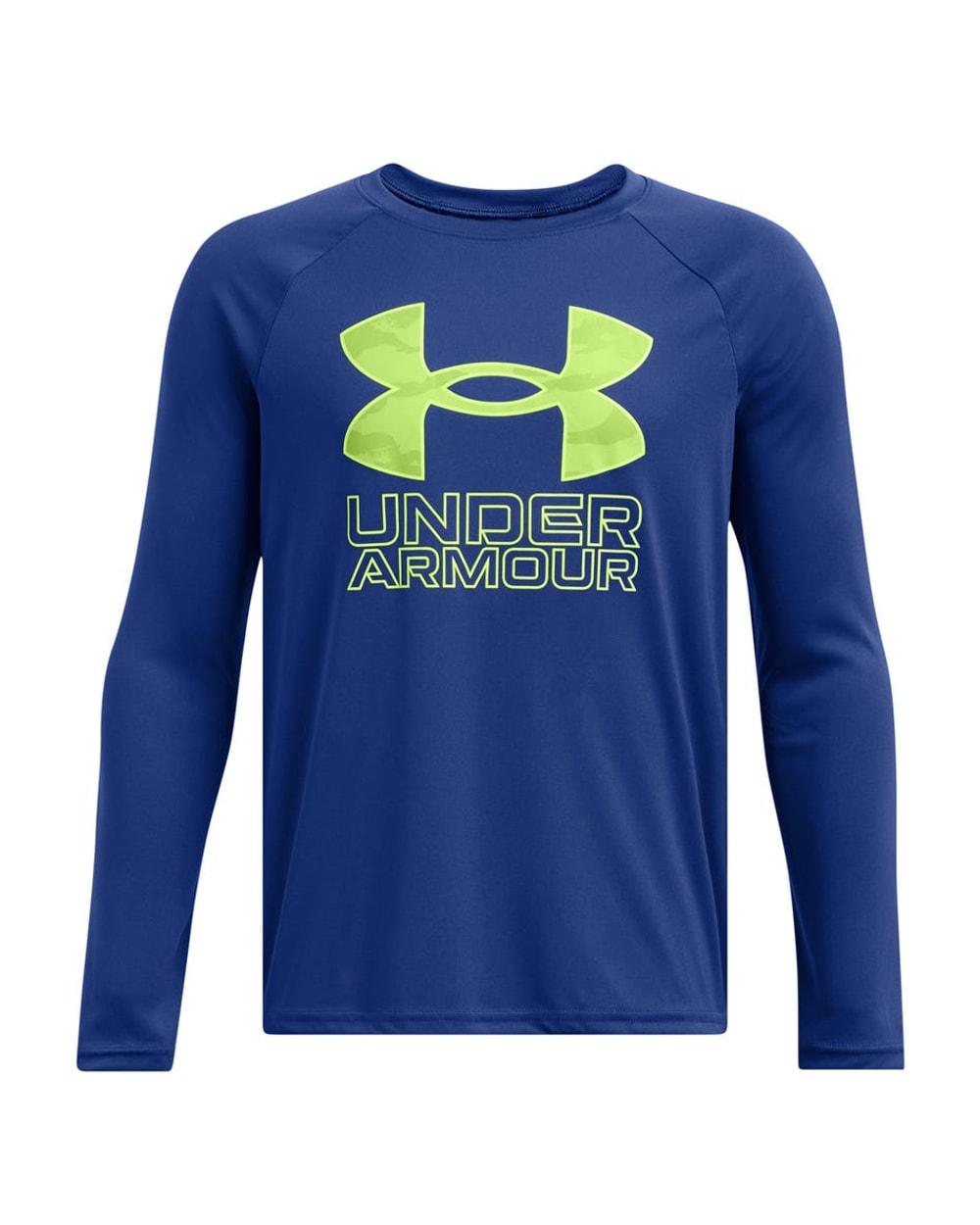 Boys' UA Tech Hybrid Print Fill Long Sleeve