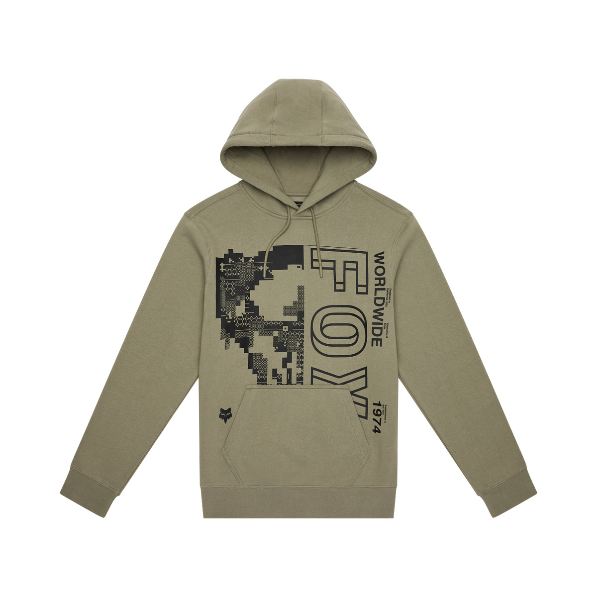 Fox Men's Glyph Tech Pullover Hoodie - Black - Front