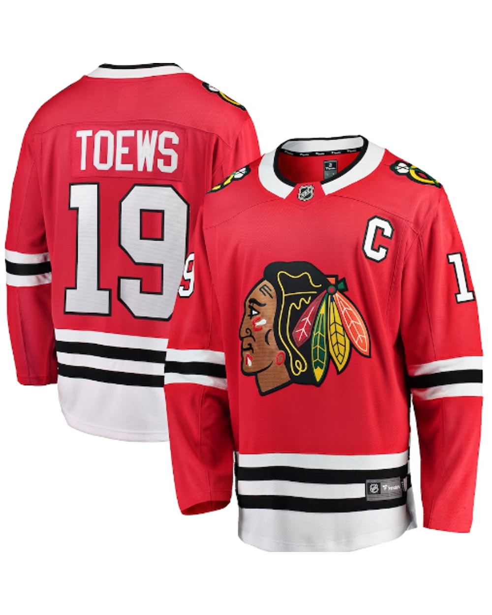 Fanatics Chicago Blackhawks Breakaway Jersey Red - Toews