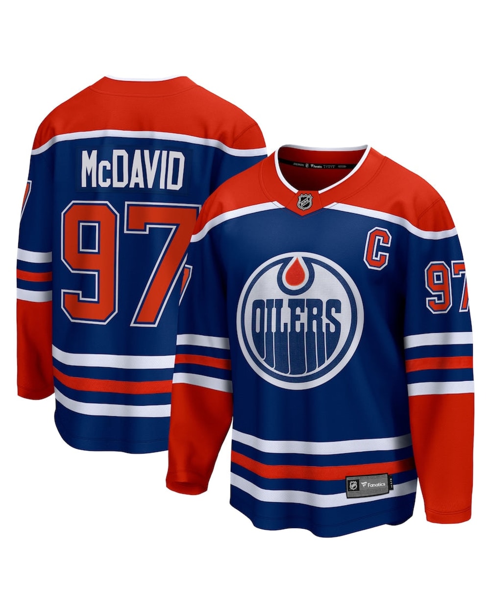 Fanatics Edmonton Oilers Breakaway Jersey - Connor McDavid