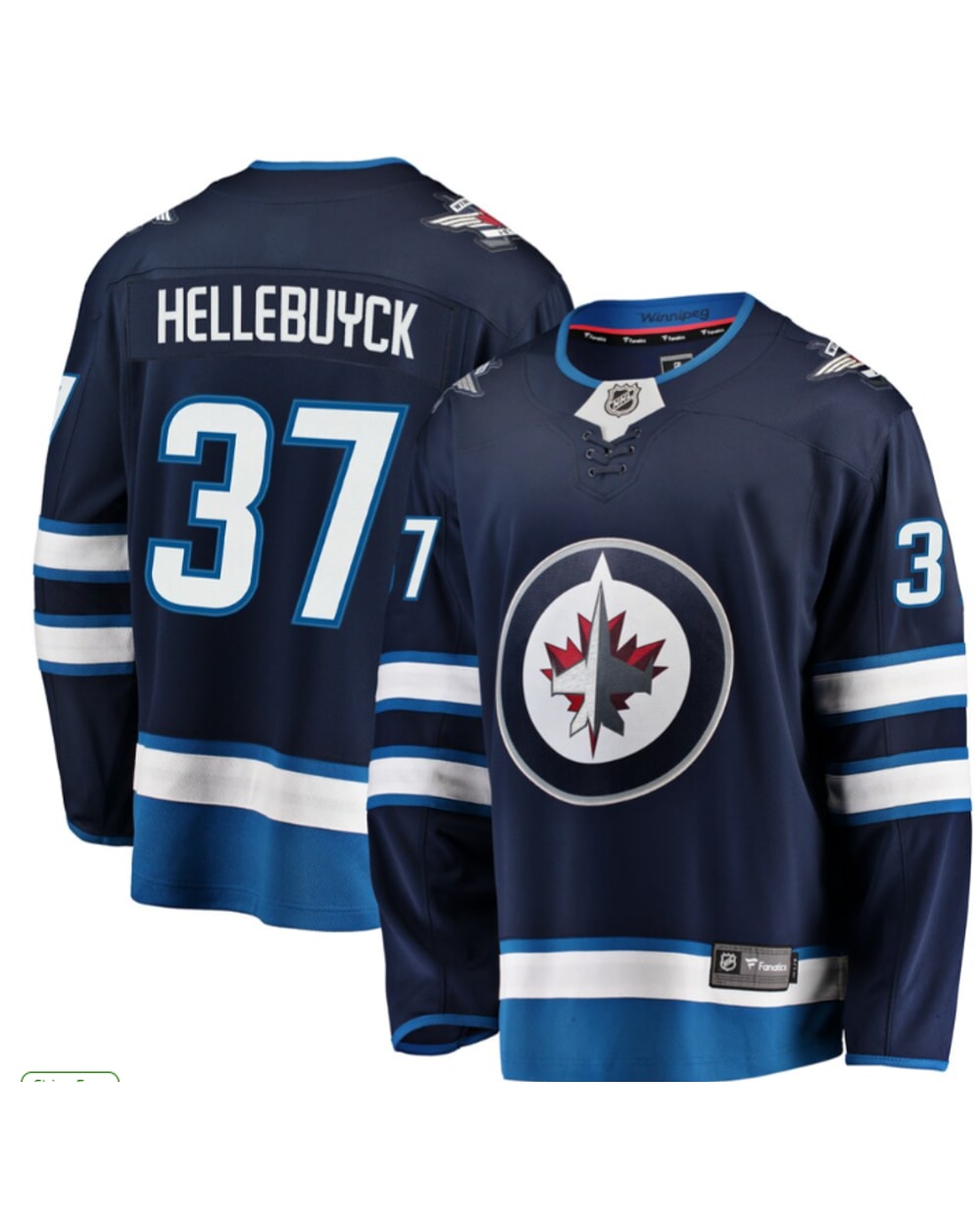 Fanatics Winnipeg Jets Breakaway Jersey - Hellebuyck