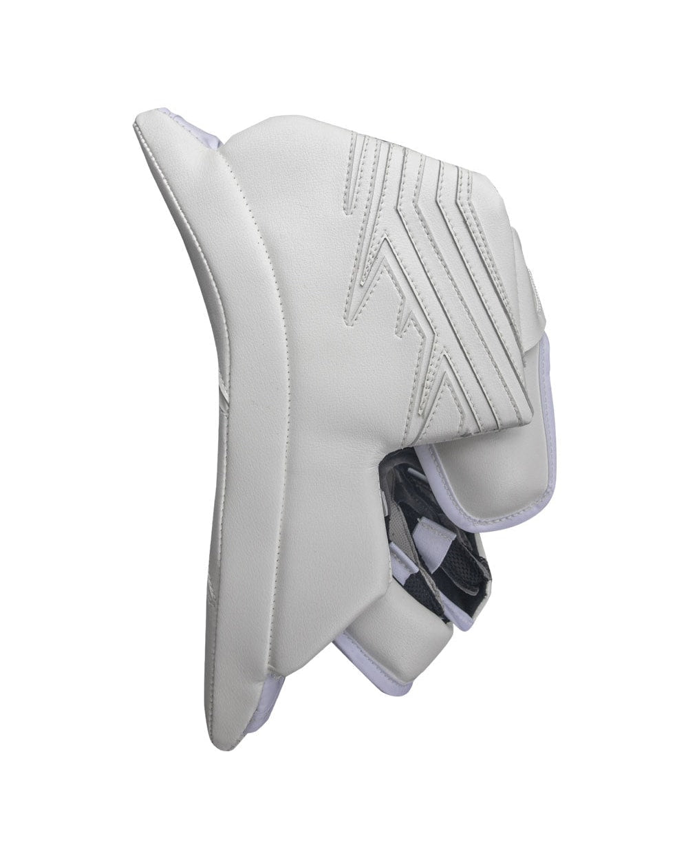 Brian's Iconik 2 Senior Goalie Blocker in white - sidewall