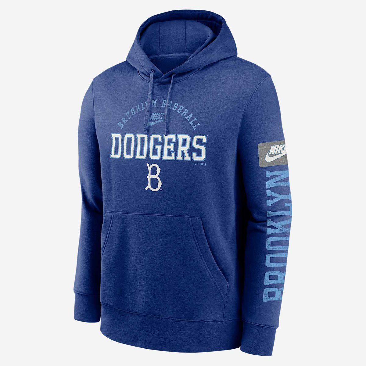 Nike Coop Split Hoodie - Los Angeles Dodgers - Royal Blue, front
