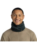 Buff Heavyweight Merino Wool Neckwear - Solid Forest - Solid Forest, worn as neck warmer
