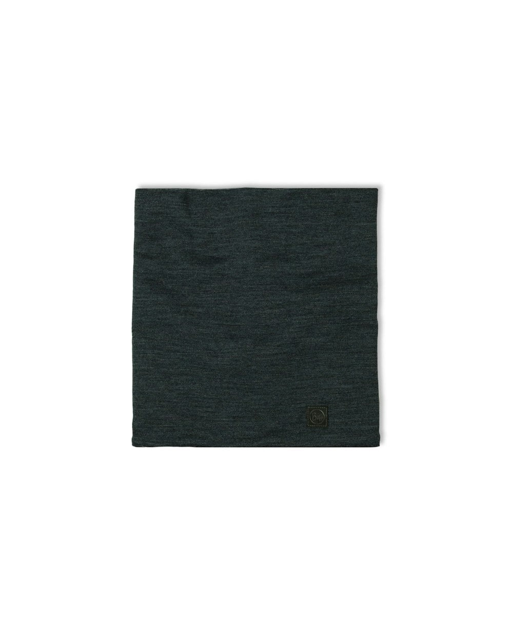 Buff Heavyweight Merino Wool Neckwear - Solid Forest - Solid Forest, flat