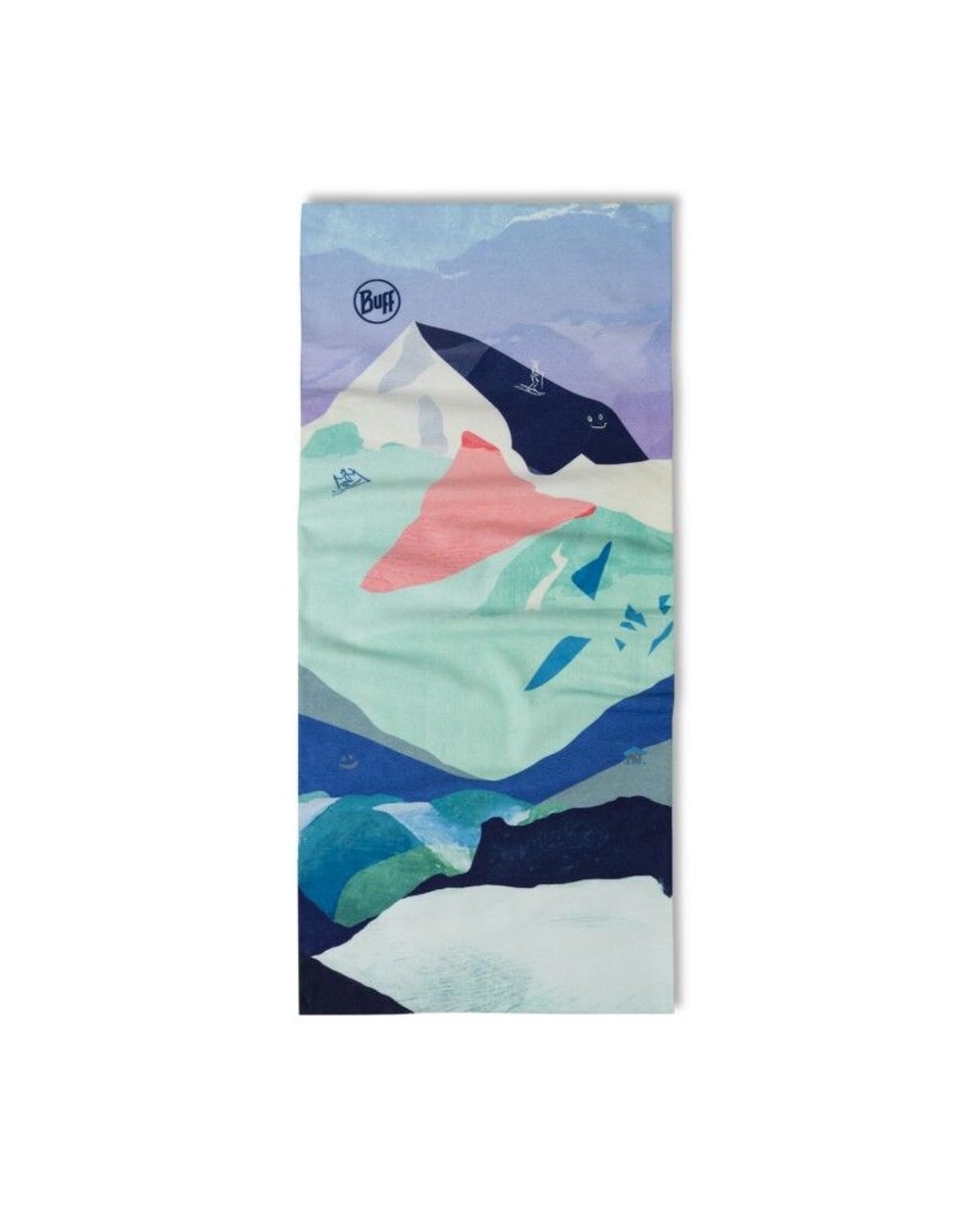 Buff Kids' Original EcoStretch Neckwear - Omasi Mint - Omasi Mint, flat