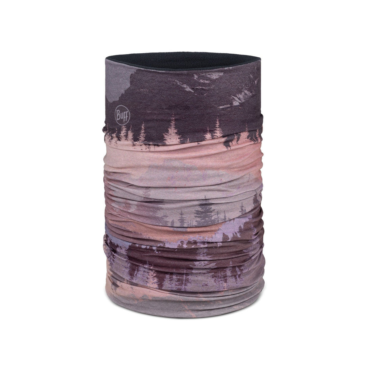 Buff Polar Reversible Neckwear - Metly Rosewood - Metly Rosewood, front view