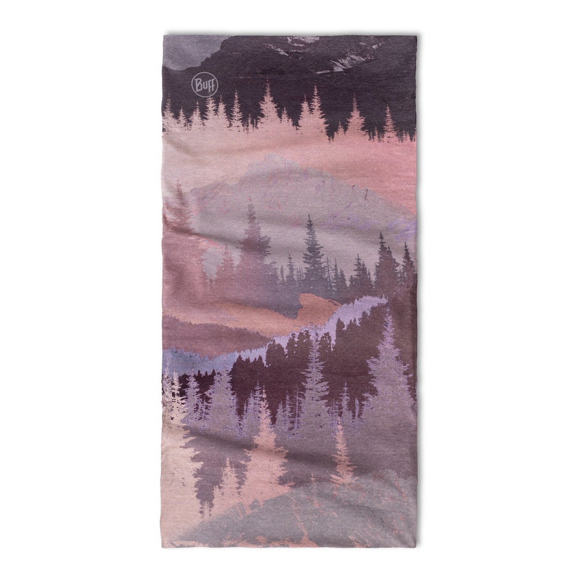 Buff Polar Reversible Neckwear - Metly Rosewood - Metly Rosewood, flat view