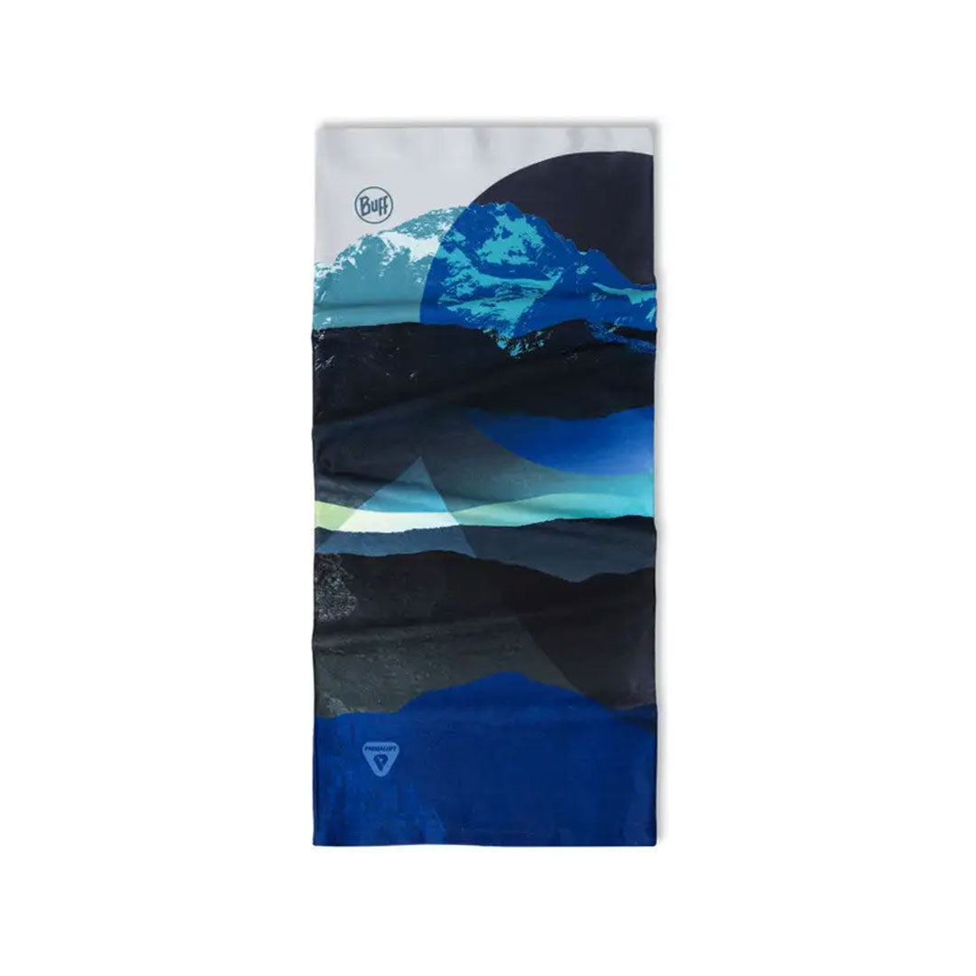 Buff ThermoNet Neckwear - Munke Blue - Munke Blue, flat view
