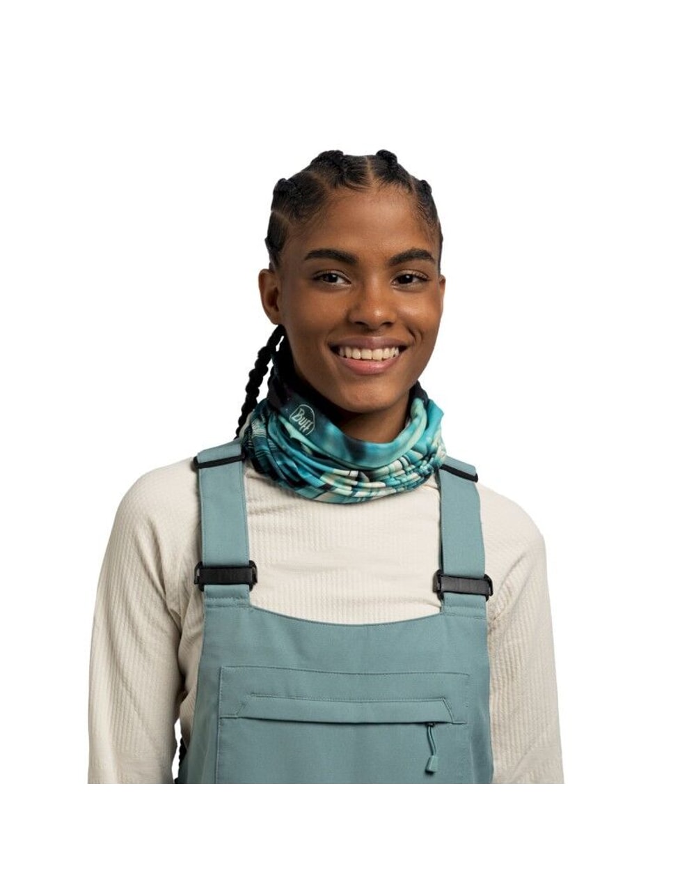 Buff Original EcoStretch Neckwear - Gem Tourmaline - Gem Tourmaline, worn as a neck gaiter