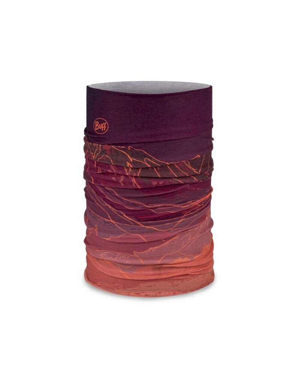 Buff Original EcoStretch Neckwear - Unal Garnet - Unal Garnet, front