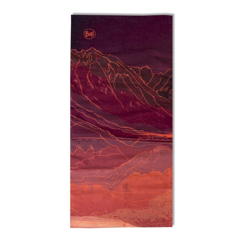 Buff Original EcoStretch Neckwear - Unal Garnet - Unal Garnet, flat