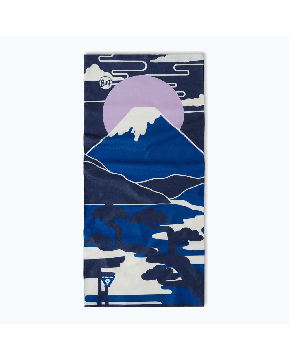 Buff ThermoNet Neckwear - Senday Navy - Senday Navy, flat view