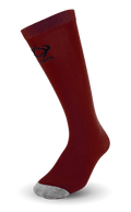 Thinees Junior Skate Socks - Burgundy