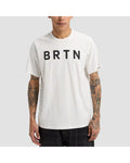 Burton BRTN Short Sleeve T-Shirt Stout White model shot