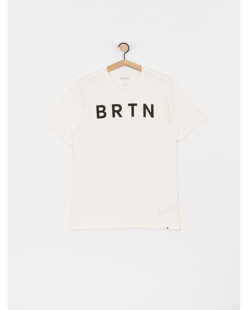 Burton BRTN Short Sleeve T-Shirt Stout White flat lay