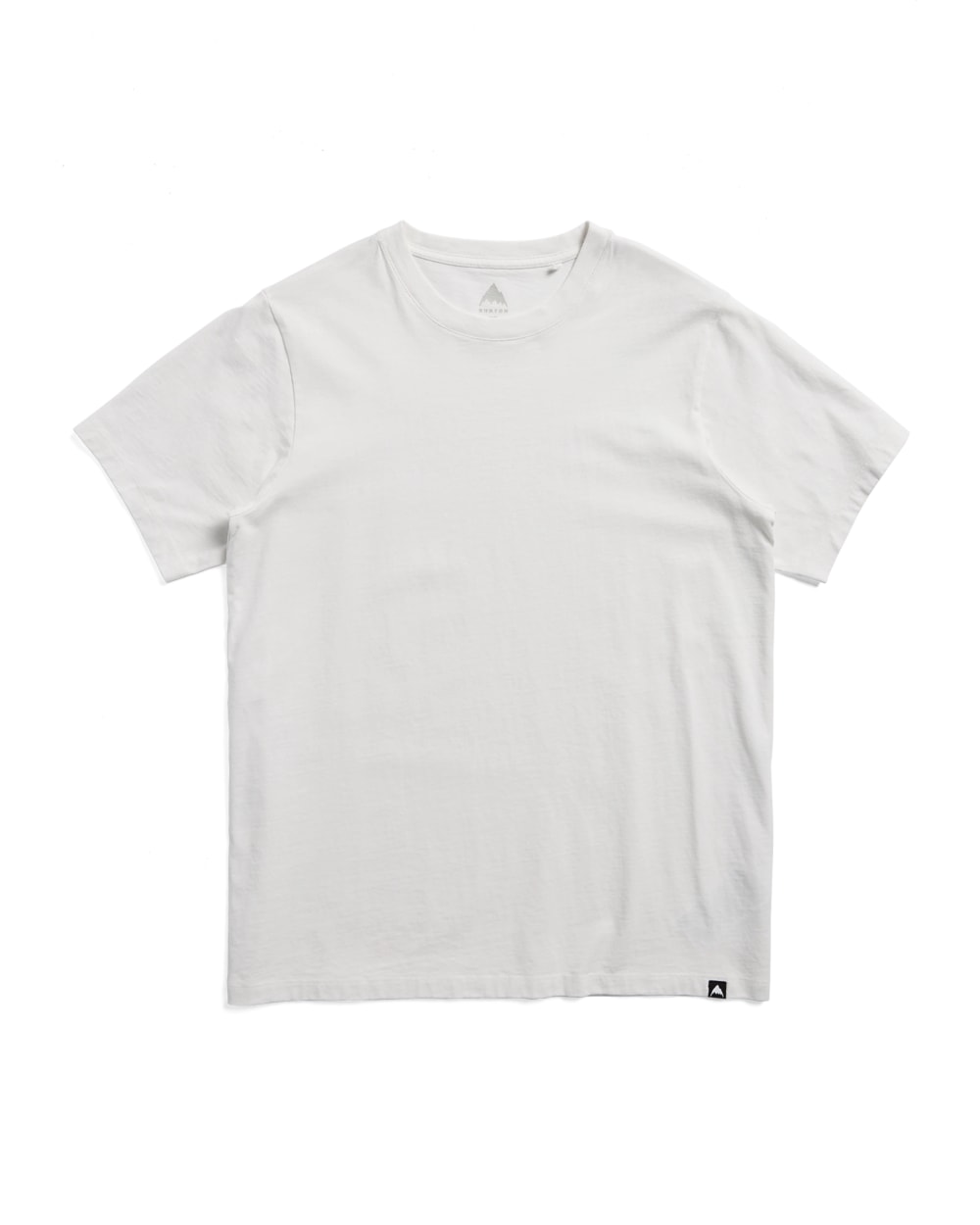 Burton Classic Short Sleeve T-Shirt Stout White - flat front