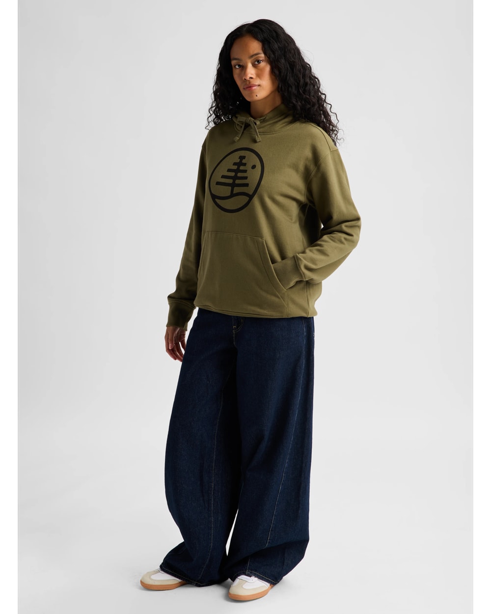 Burton Family Tree Pullover Hoodie (2026) - DRIED MOSS