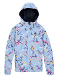 Burton Kids' Crown Weatherproof Full-Zip Fleece - Scribble - front