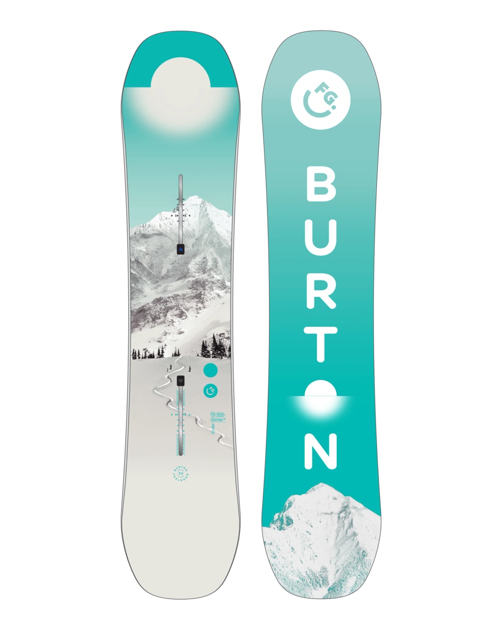 Burton Kids' Feelgood Smalls Camber Snowboard