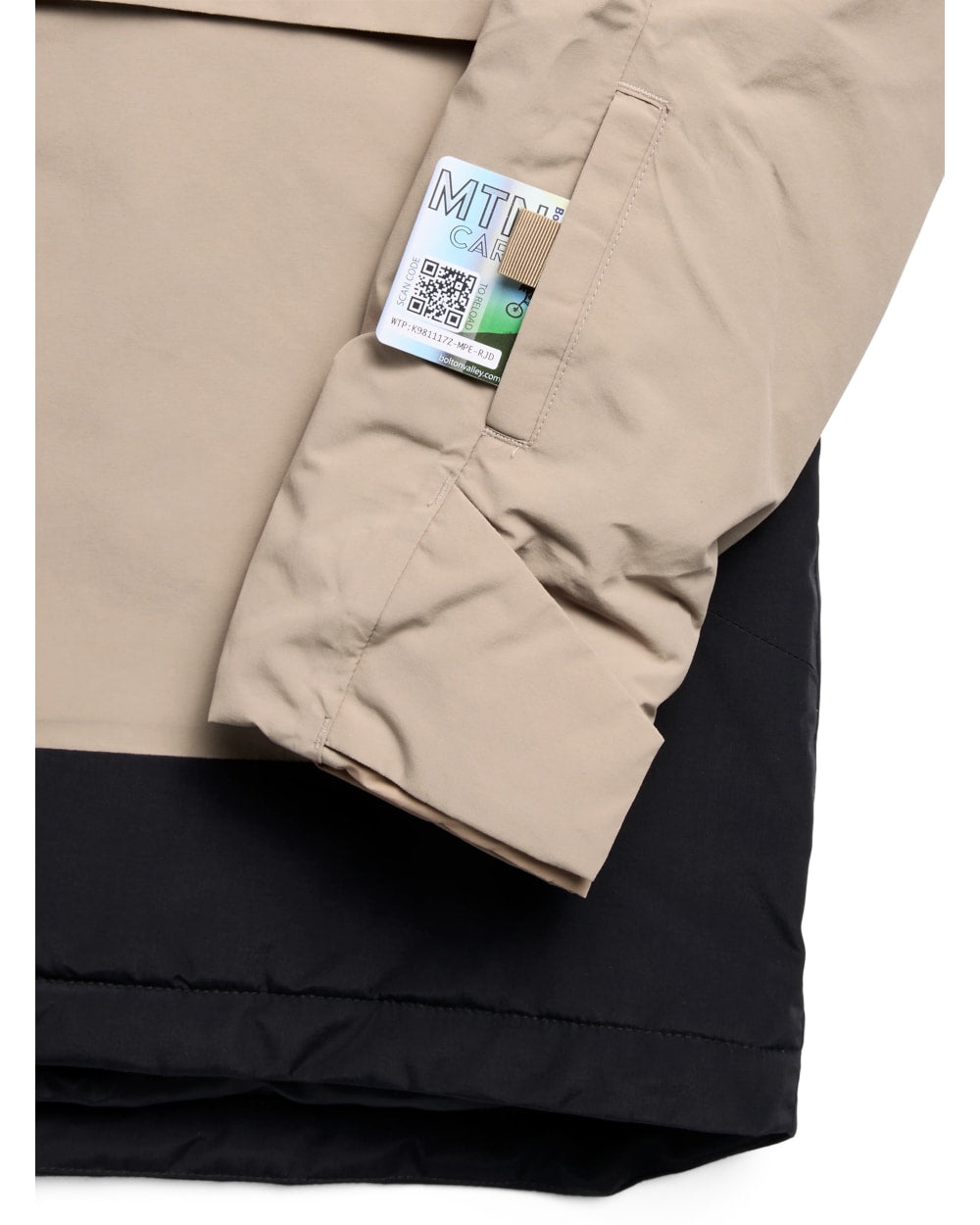 Burton Kid's Frostner 2L Anorak Jacket (2026) - SUMMIT TAUPE/TRUE BLACK