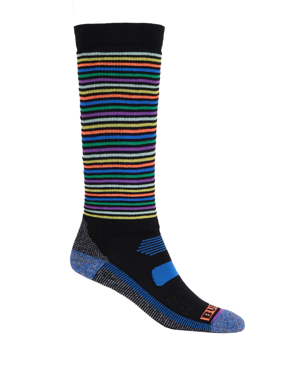 Burton Kids' Performance Midweight Socks (2026) - Mini Stripe