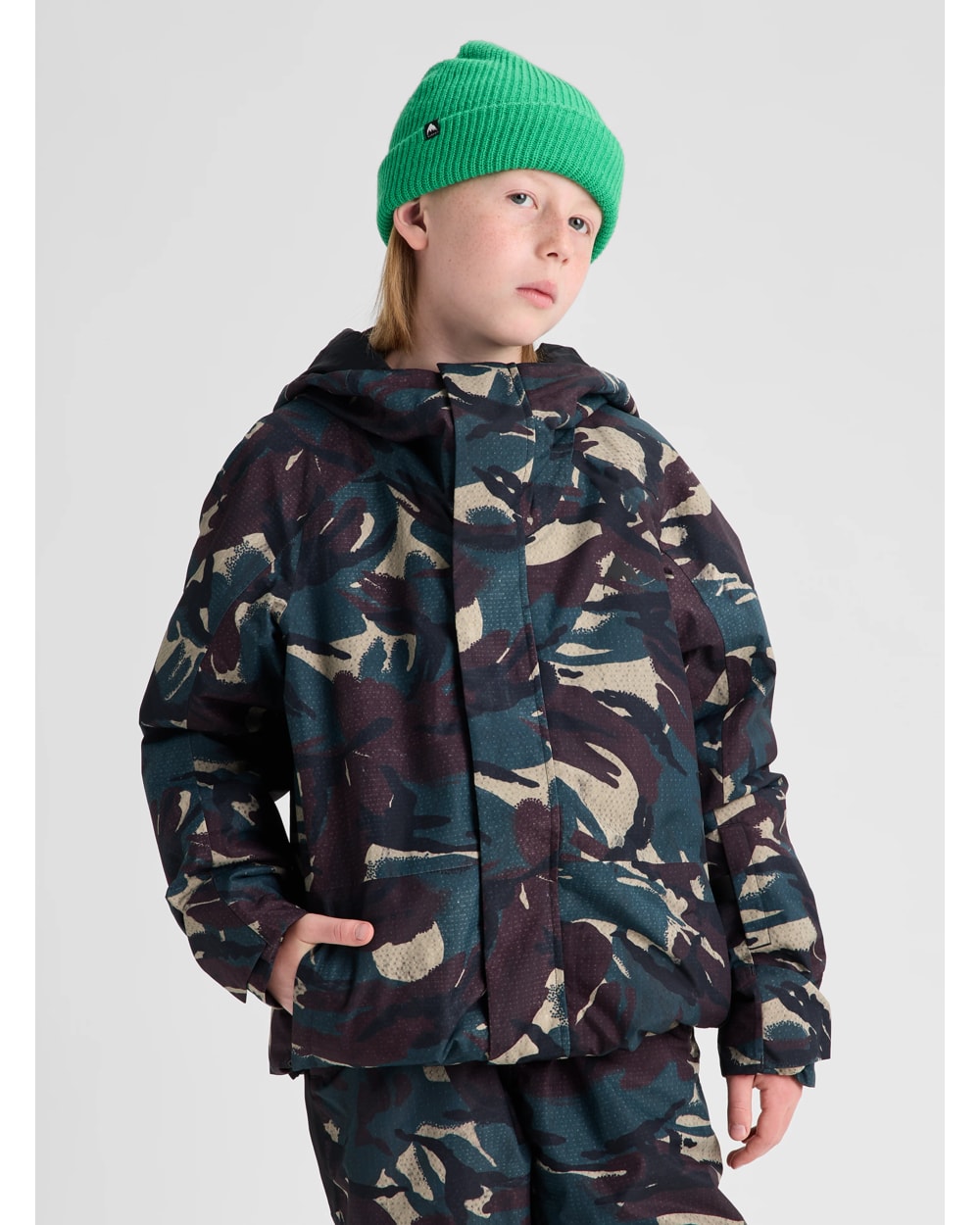 Burton Kid's Skimmer Jacket (2026) - SEERSUCKER CAMO