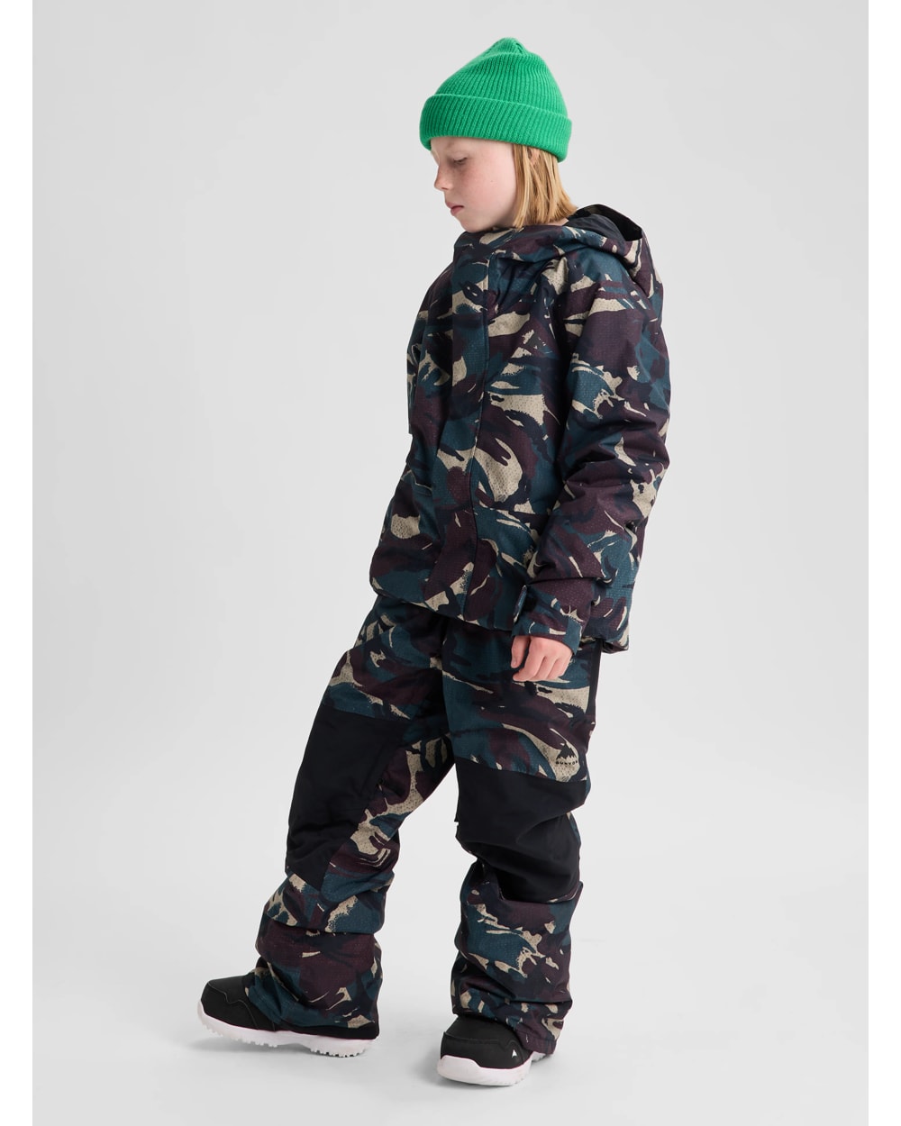 Burton Kid's Skimmer Jacket (2026) - SEERSUCKER CAMO