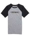 Burton Kids Vault Short Sleeve T-Shirt Gray Heather