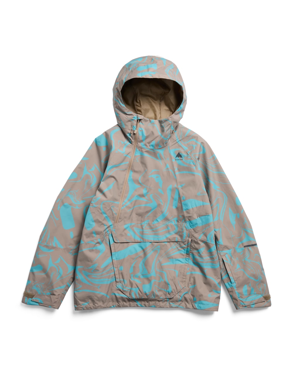 Burton Men's Reserve 2L Relaxed Anorak Jacket - LIQUID MINERAL
