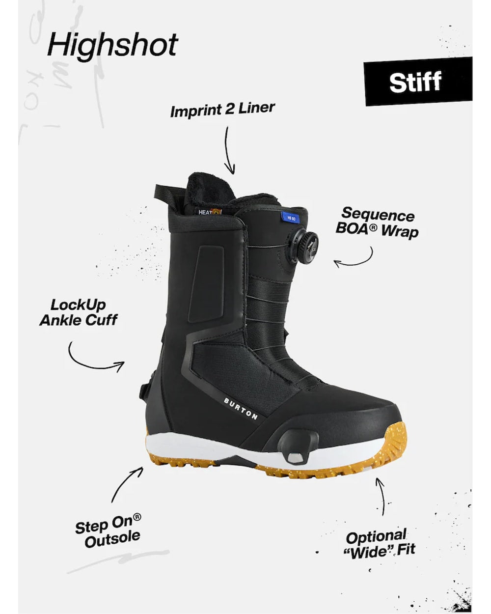 Burton Men's Highshot Step On® Snowboard Boots