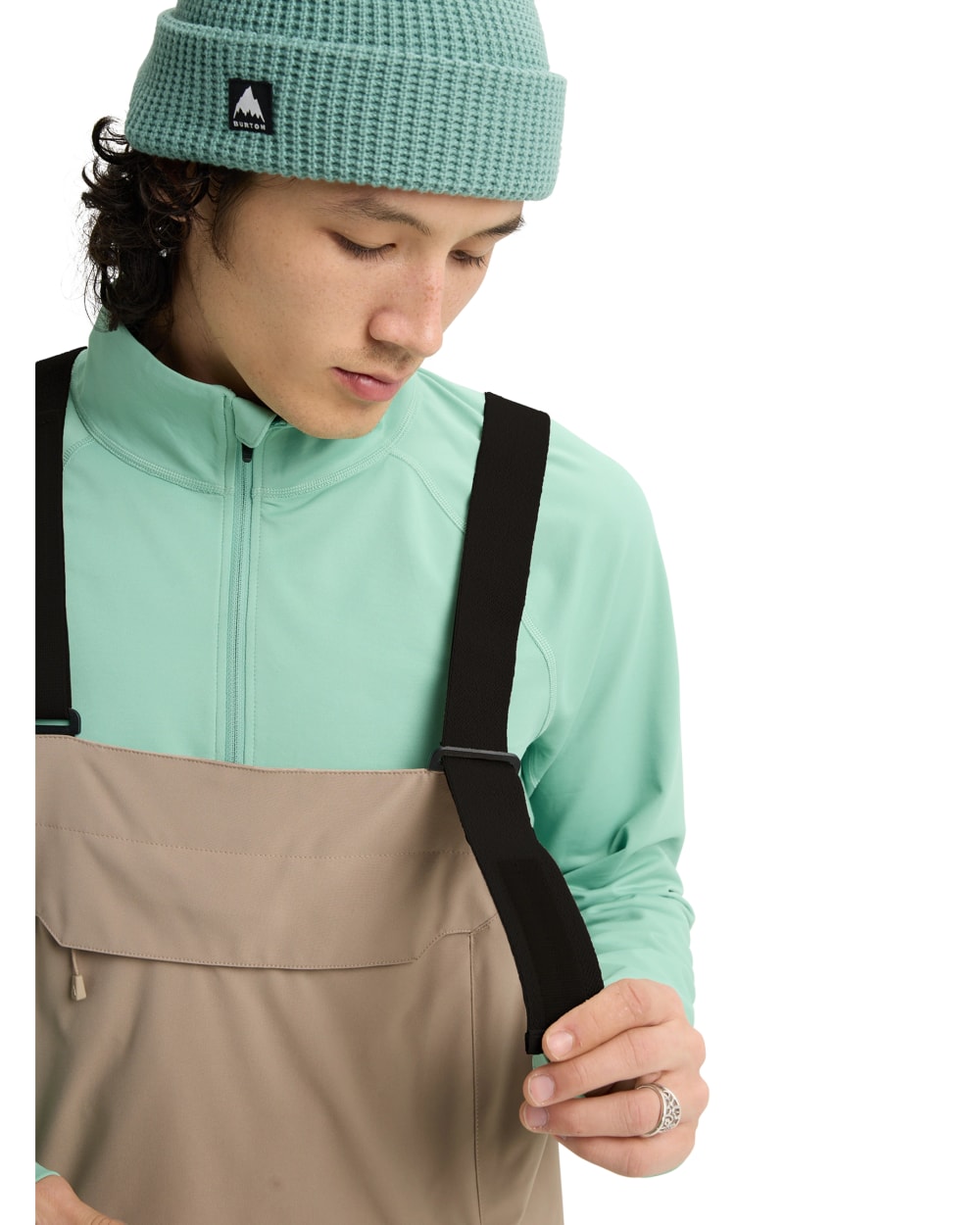 Burton Men's Reserve 2L Bib Pants (2026) - Summit Taupe
