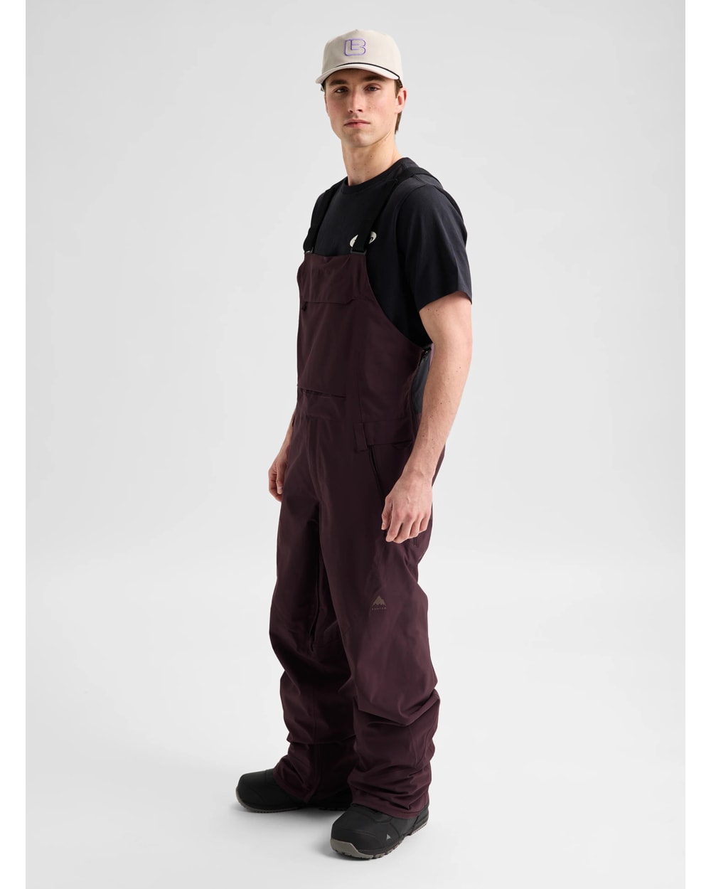 Burton Men's Reserve 2L Bib Pants (2026) - Bear Hug Brown