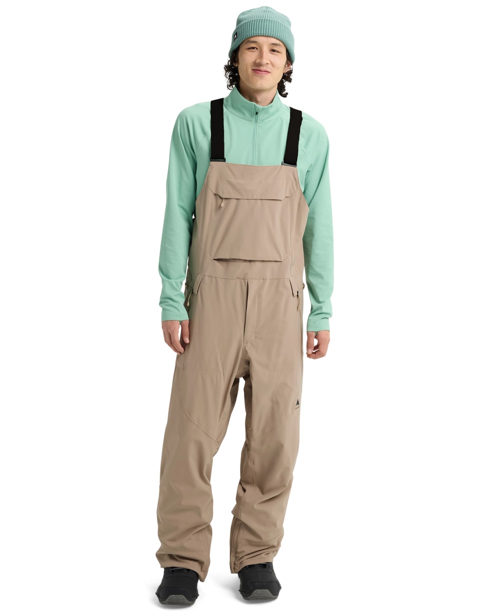 Burton Men's Reserve 2L Bib Pants (2026) - Summit Taupe