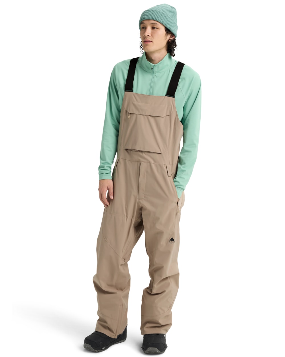 Burton Men's Reserve 2L Bib Pants (2026) - Summit Taupe